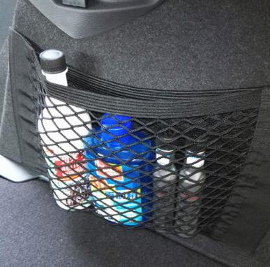 Car Auto Terug Kofferbak Seat Elastische String Net Mesh Opbergtas Pocket Kooien