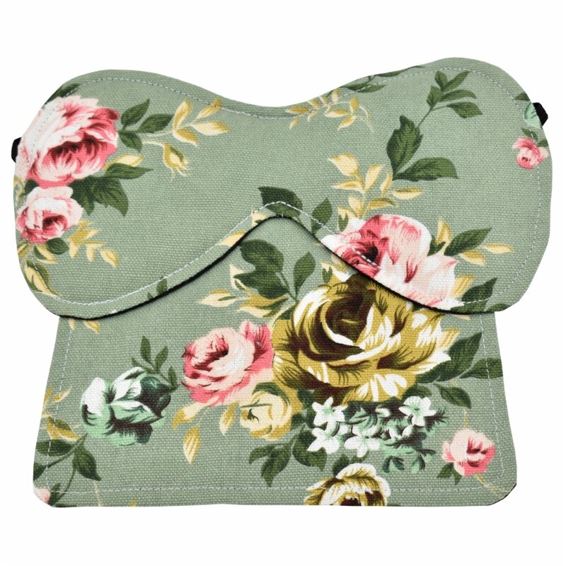 Canvas Chicken Saddle with Adjustable Straps Quilted Lining for Small Medium Large Hens Poultry Saver Protector Apron Y5GB: Flowers