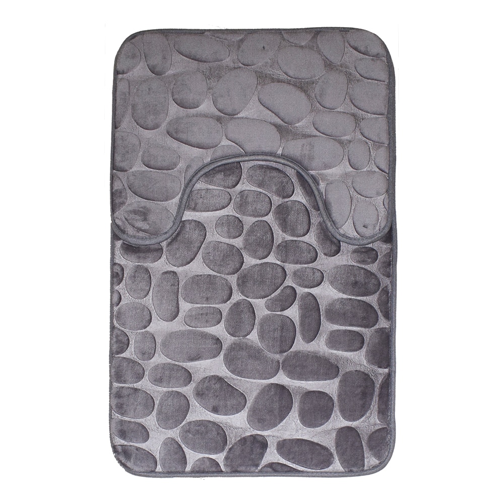 Zeegle Shell Patroon Effen Badkamer Matten Set 2 Stuks Wc Tapijten Anti-Slip Douche Tapijten Wc Deksel Cover badkamer Tapijten