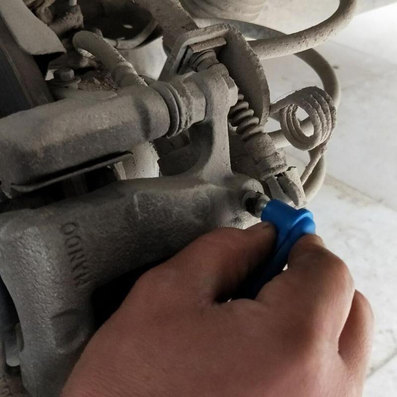 Auto bil bremsevæske olieskift udskiftning værktøj kobling udlufter sæt drænet olie bremse udskiftning olie tom værktøj olie pu  q8 k 3