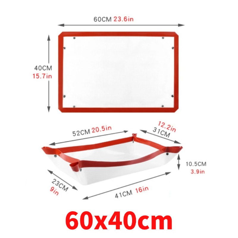 Tapete de cozimento de silicone almofada de amassar tapete de massa pizza bolo fabricante de massa cozinha cozinhar grill antiaderente gadgets bakeware esteira de pastelaria: Preto