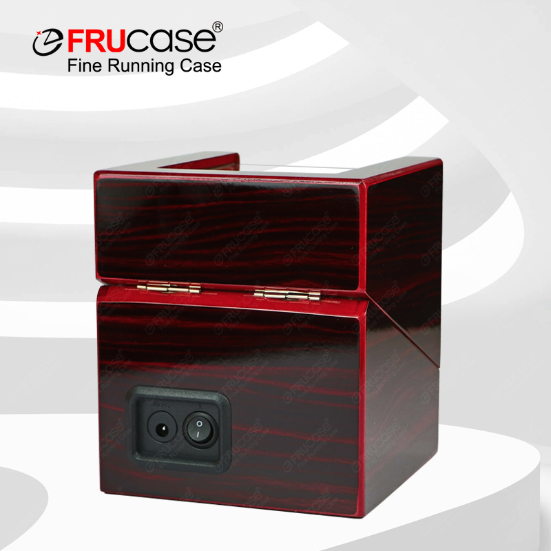 FRUCASE Mehrfarbiger Uhrenbeweger für Automatikuhren, Uhrenbox, USB-Kabel mit Batterieoption 1+0/2+0