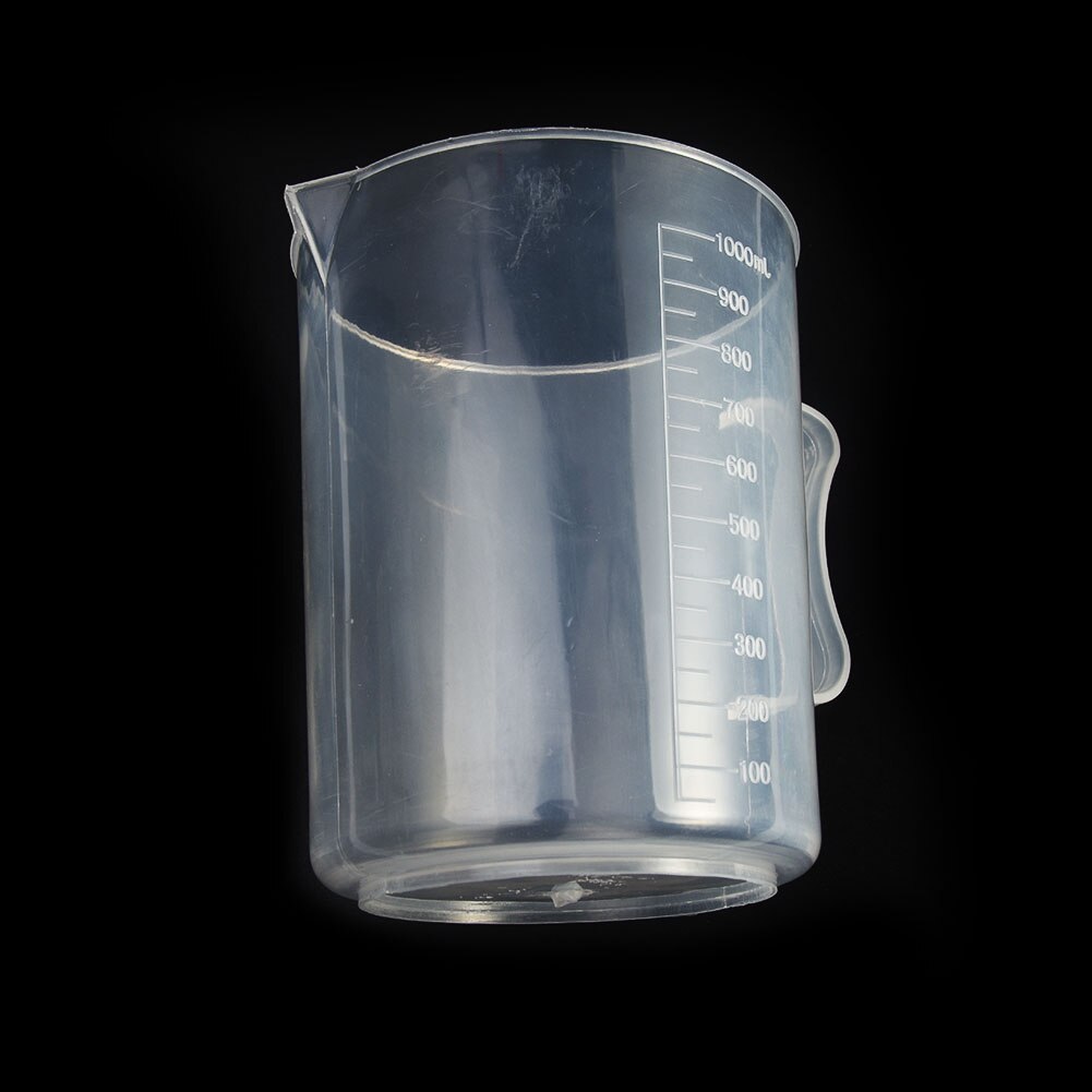 20/30/50/300/500/1000ML Transparent Plastic Measure Jug Pour Spout Surface Kitchen Laboratory Measuring Scale Cup