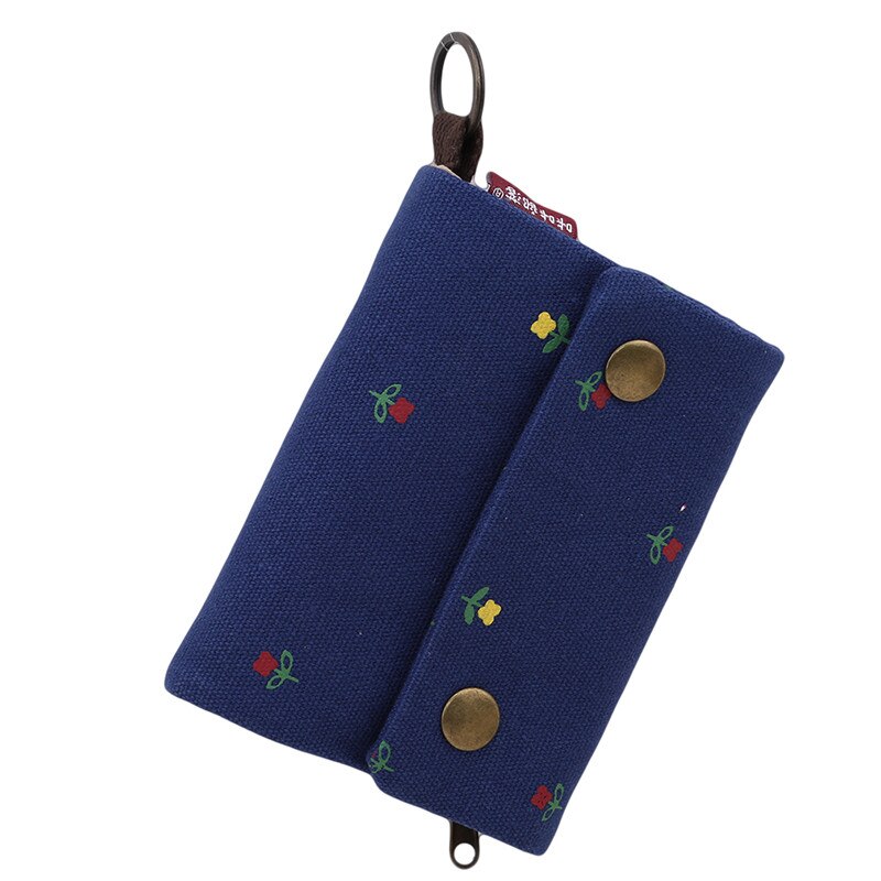 Denim Jeans Canvas Wallets Women Men Bag Best For Boyfriend Short Zipper Coin Bag Purses: style 8