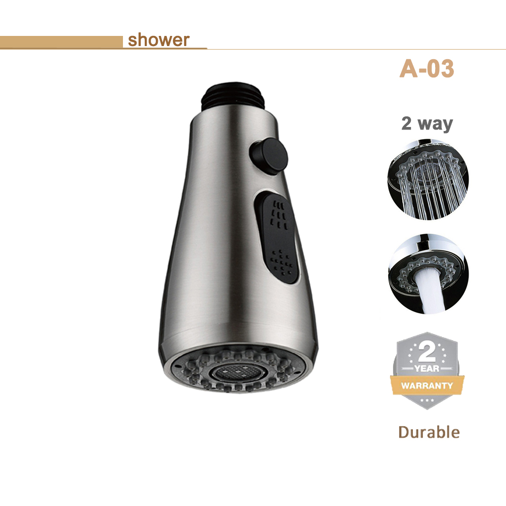 Universal G1/2 Kitchen Faucet Nozzle Sprayer Pull Out Shower Head Sink Tap Replacement Accessory For Home Renovation Aerator: Yellow