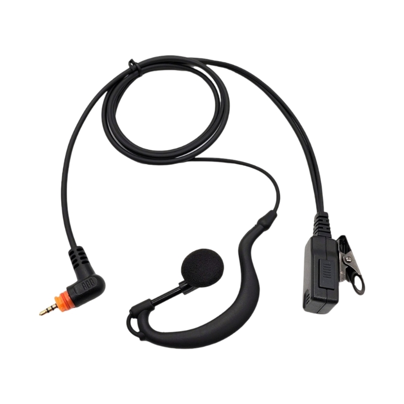 Ørekrokhodesett med ptt-mikrofon for  sl1m sl2m sl2k sl300 sl4000 sl7550 sl7580 sl8050 toveisradioer, , 97cm hovedkabler