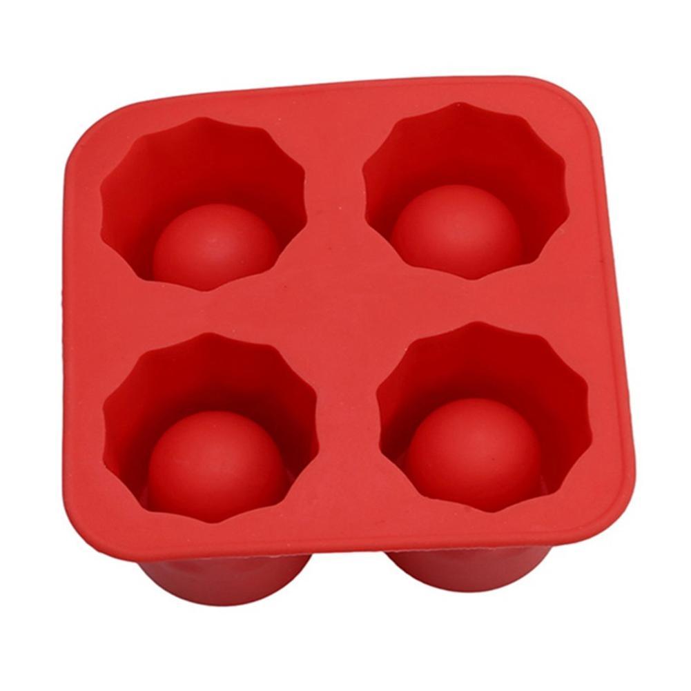 Ice Cube Tray Mold Makes Shot Glasses Ice Mold Novelty Ice Summer Tool Shot Ice Mold Kitchen Tools Drink Glass Tray R0X7