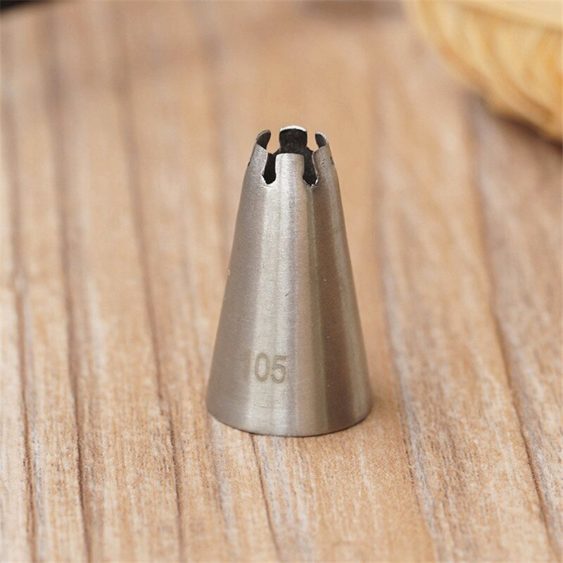 DIY Kitchen Baking Cake Decorating Tool Silicone Icing Piping Cream Pastry Bag Stainless Steel Reusable Nozzle Converter Tools: 1