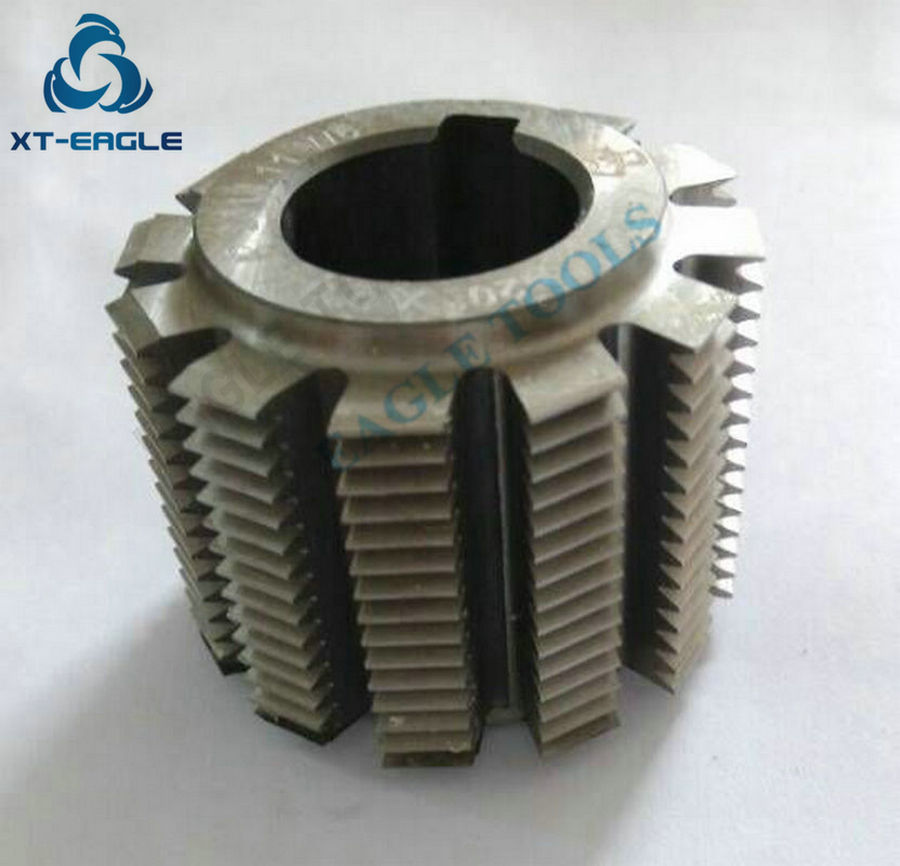 HSS Module M1.25 Involute Spline Gear Hob Cutter PA30 degree 50*40*22hole