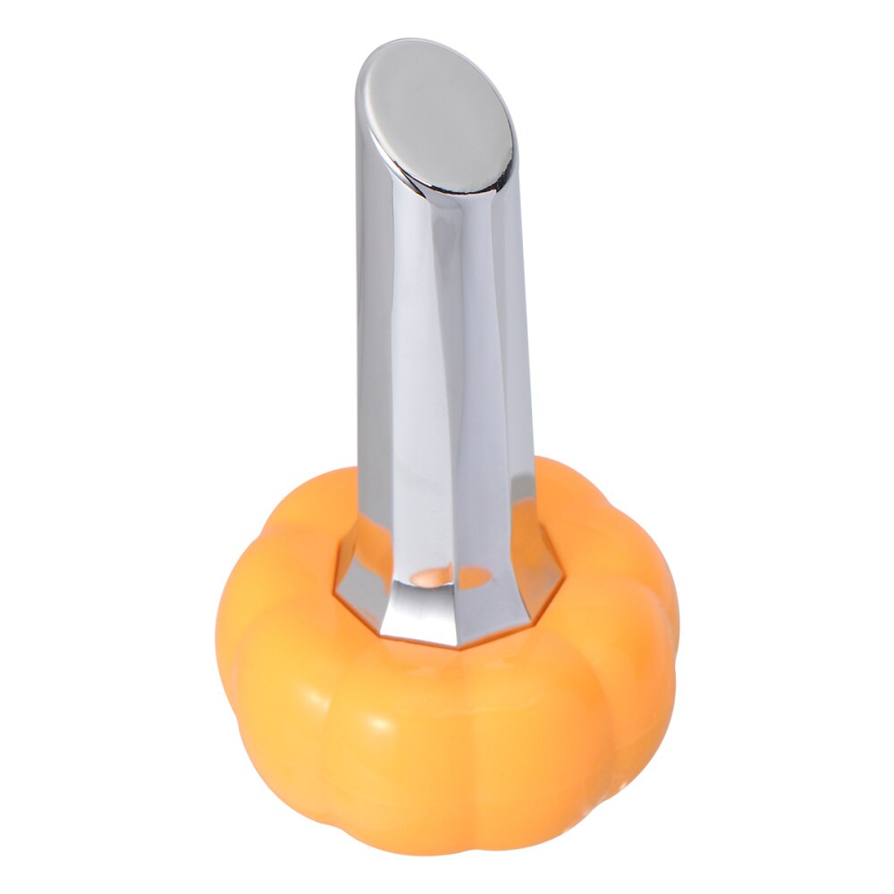 Portable Pumpkin Beauty Apparatus Facial Skin Care Tool Micro Current Beauty Apparatus Magnetic Ion-induced Beauty Instrument (: Orange