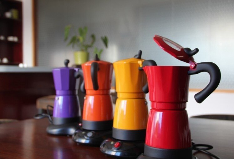 MOka coffee pot/moka espresso coffee maker/stoventop coffee maker /moka espresso coffee pot/