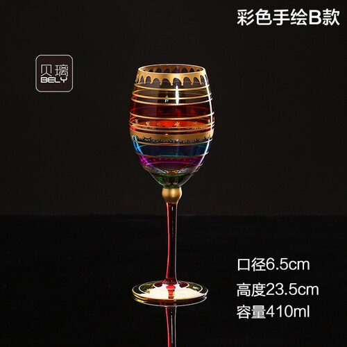 Luxus Mumin Kaffee Whiskey Wein Glas Tasse Bahre Trinken Champagner Hochzeit Gläser Tee Tasse Wein Verres Gießen M93223 JJ60BLB: B