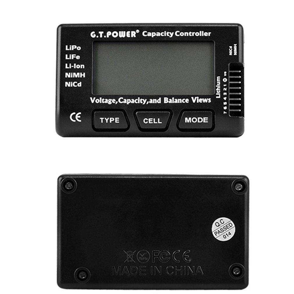 Rc CellMeter-7 Digitale Batterij Capaciteit Checker Lipo Life Li-Ion Nicd Nimh Batterij Voltage Tester Controleren CellMeter7