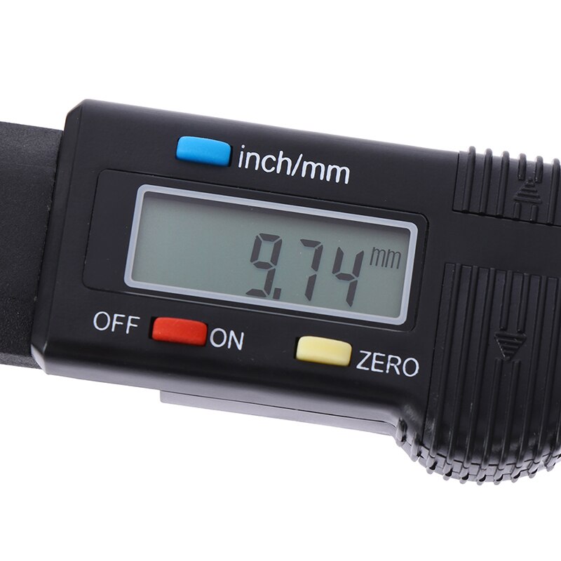 1Pc Digital Tread Depth Gauge High Accuracy Tire Thread Tester Gauge Measurer With LCD Display Measuring Gauge