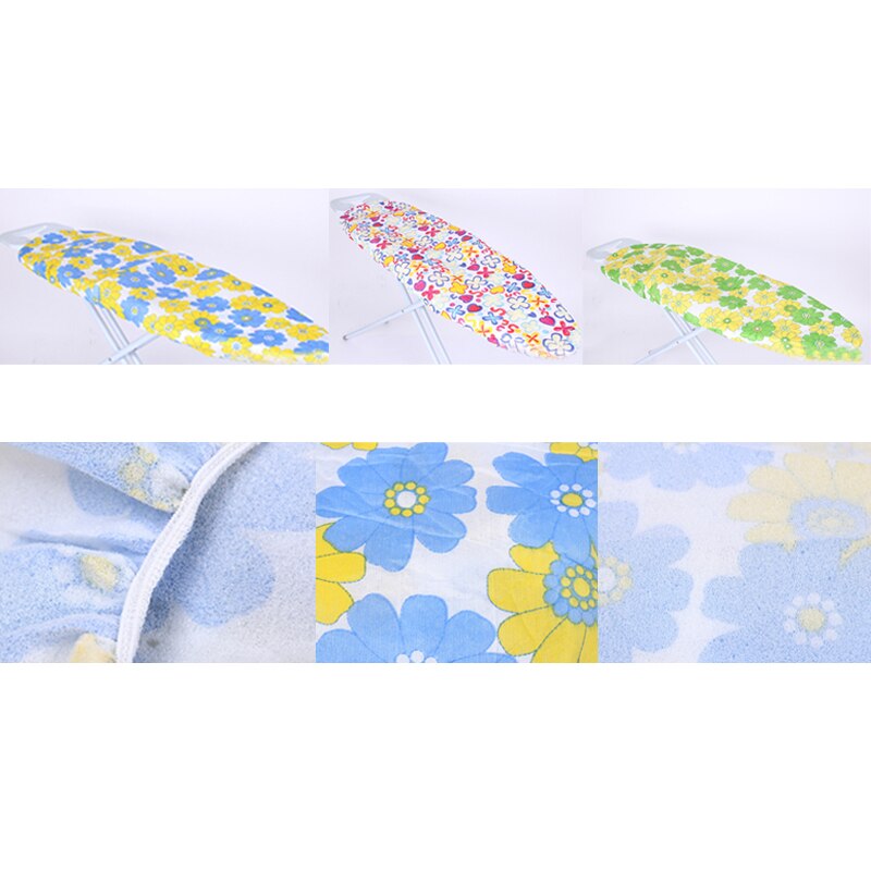 140*50cm Strijkplank Cover Beschermende Druk Ijzer Vouwen Lichtgewicht Opvouwbaar Verstelbare Tafel Houten Top Kleding 55.1 * 19.7''