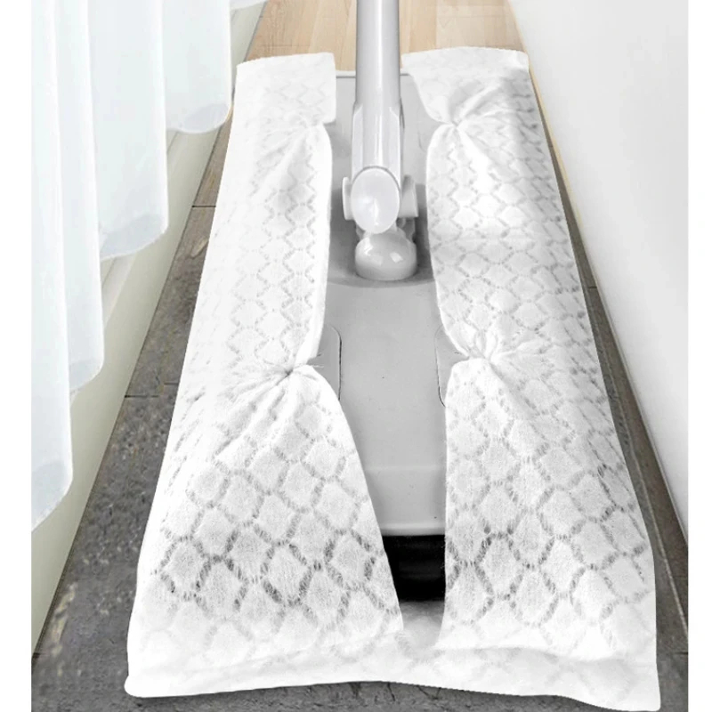 360 Degree Swivel Convenient Cleaning Mop With Disposable Mop Pad Home Floor Cleaning For Laminate And Tile Floor Cleaning