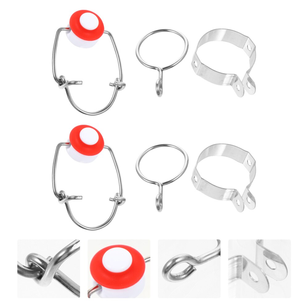 2pcs Champagne Bottle Stopper Portable Sealer Stopper Plug Stopper for Home Bar