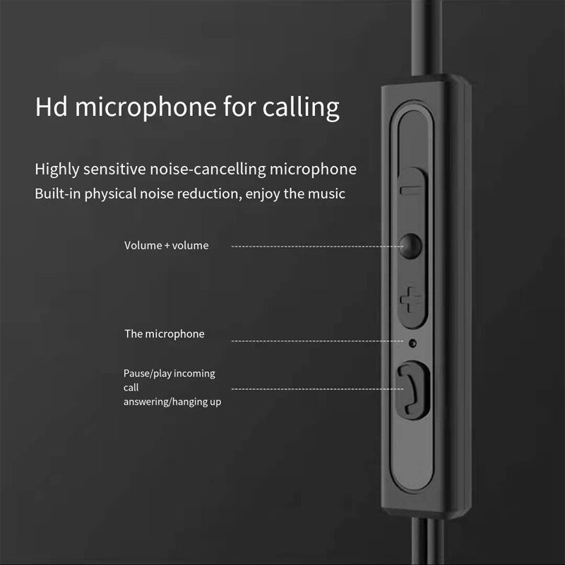 Słuchawki przewodowe słuchawki snu sportowy zestaw słuchawkowy 1.2M anty-hałjak łagodna robić snu w uchu radio z głębokim basem słuchawki douszne z mikrofonem