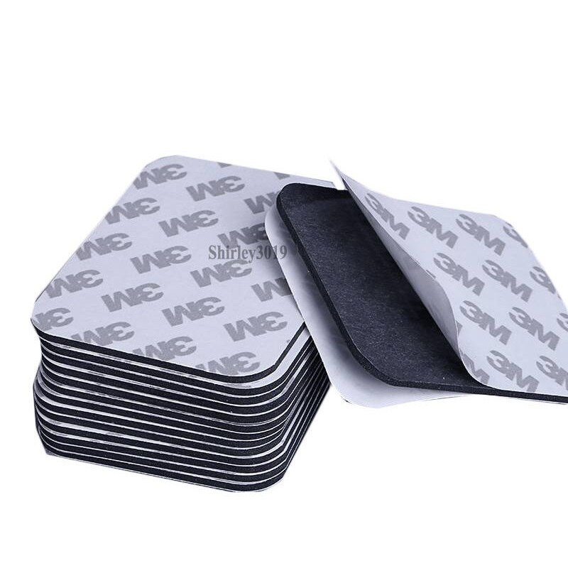 10 Pack 3M Eva Dubbelzijdige Foam Tape Sticky Pads Zwart (80*60*1.5Mm)