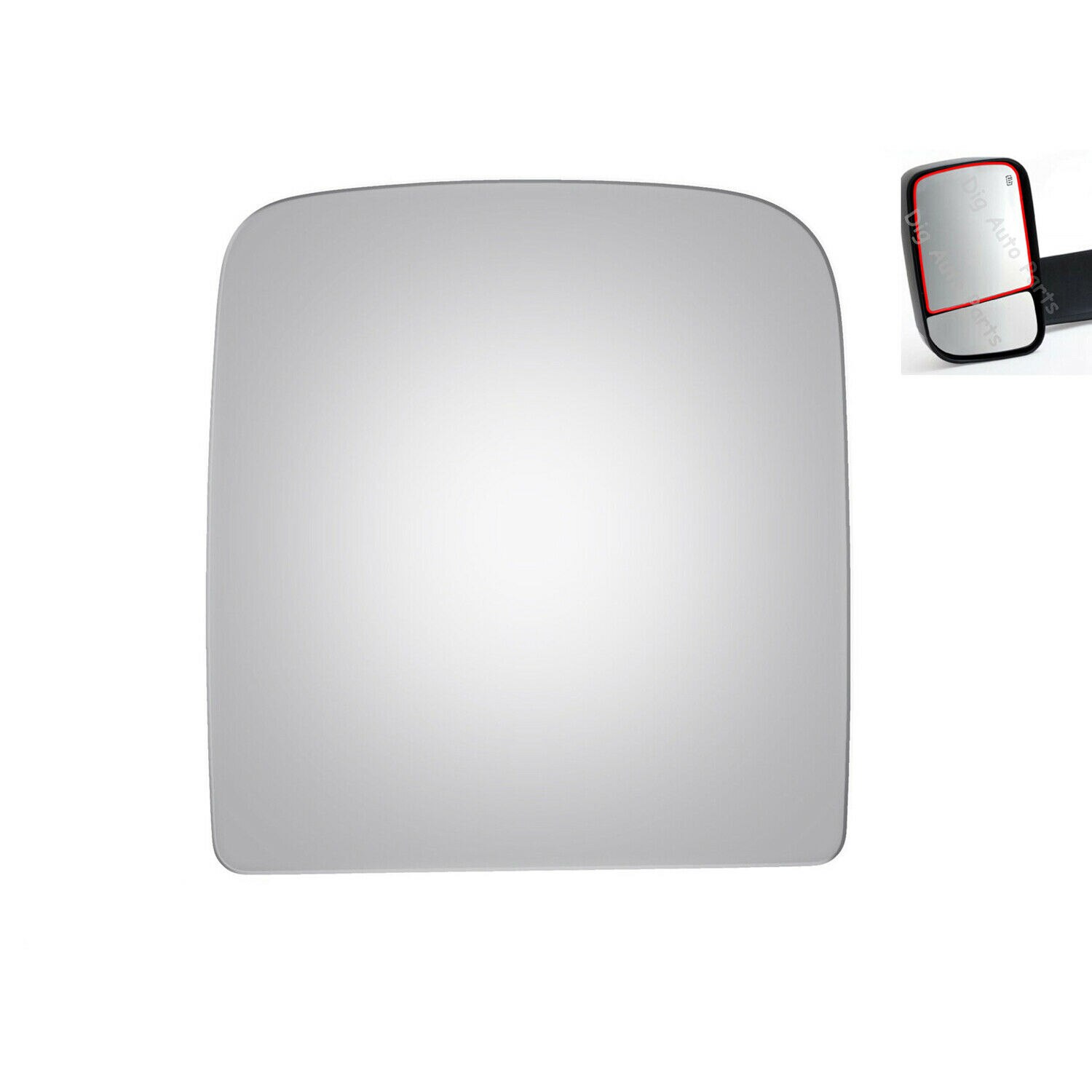 For Dodge Ram Rear View mirror Glass Dodge Ram 1500 2500 3500 700 Upper Towing Side Mirror Glass Driver Left Side