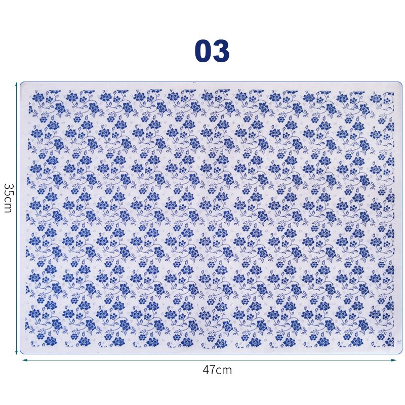 Papier de transfert en céramique d&#39;art poterie, glaçure sous glaçure, fleur noire, décalcomanies en céramique haute température, outils en argile polymère pour bricolage: 3