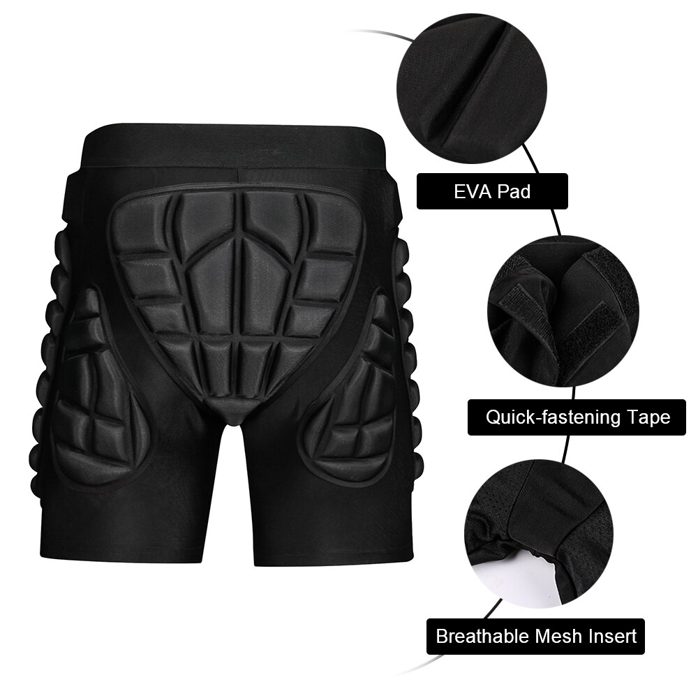 Protective Hip Pad Padded Shorts Skiing Skating Snowboarding Impact Protection For Outdoor Skiing Sport