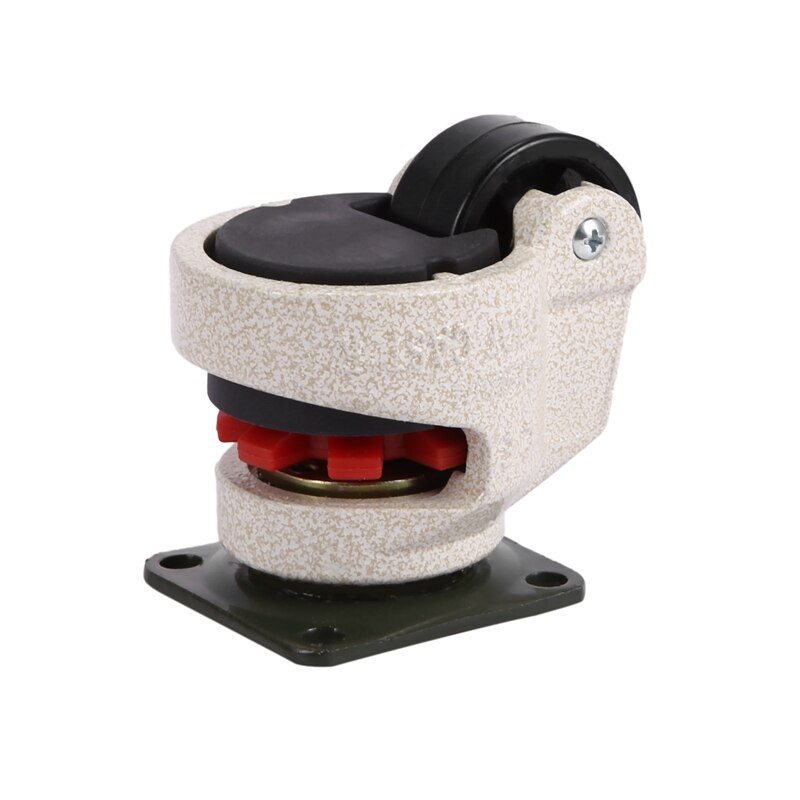 Roulettes de nivellement rétractables pour Machine industrielle, 4 pièces, roulettes pivotantes pour chariot de chaise de bureau, capacité de 330 livres, GD-40