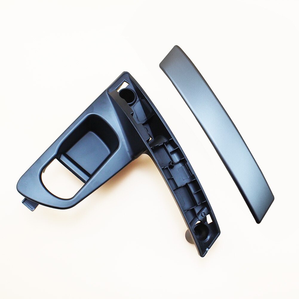 Akcesoria samochodowe przednie wewnętrzne uchwyty wewnętrznego drzwiowego uchwyt pokrywa osłonowa 80951-JE20A 80950-JE20A dla Nissan QASHQAI J10 2017-2015