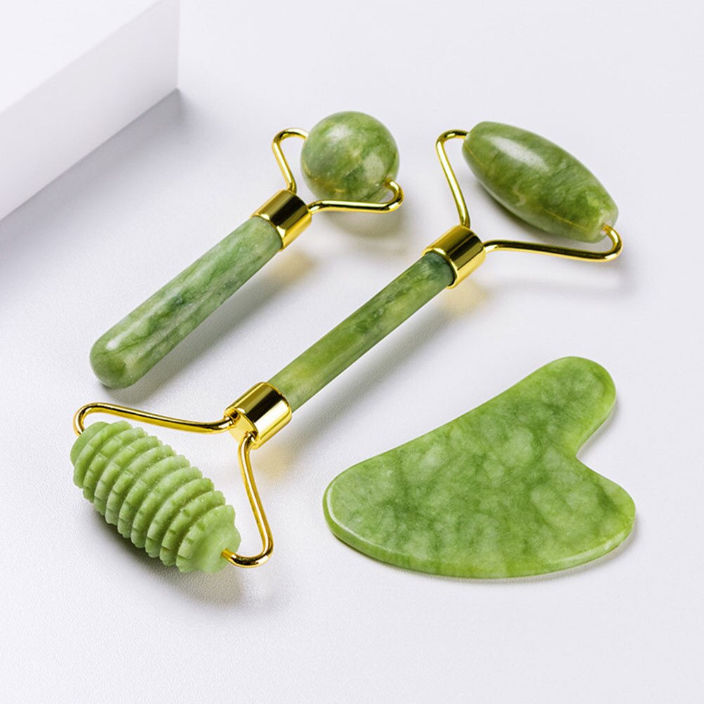 3 stück körper- und gesichtsroller, gesichtsroller-schaber, schabeplatte, schabbrett