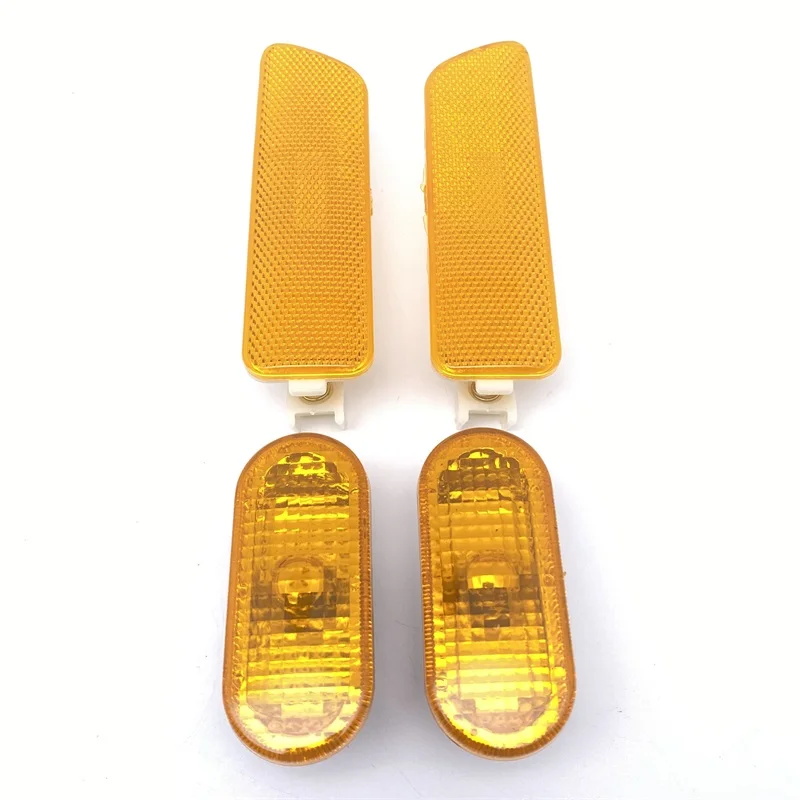 Accesorios para coche, señales de giro para parachoques delantero, luces indicadoras de advertencia, luz de hoja para vw golf 4 mk4 jetta 1JM 945071 /072: Rojo
