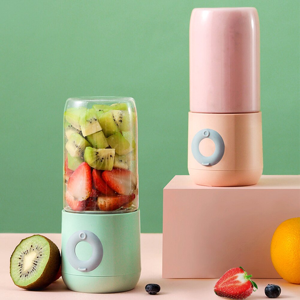 500ml Portable Blender Cup USB Electric Mini Food Smoothie Processor Mixer Juicer Machine Handheld Personal Fruit Squeezer