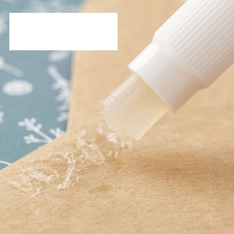 2 set Portable pen glue stick Recharge refill ACR material adhesive for paper clamp DIY stationery office school supplies F571