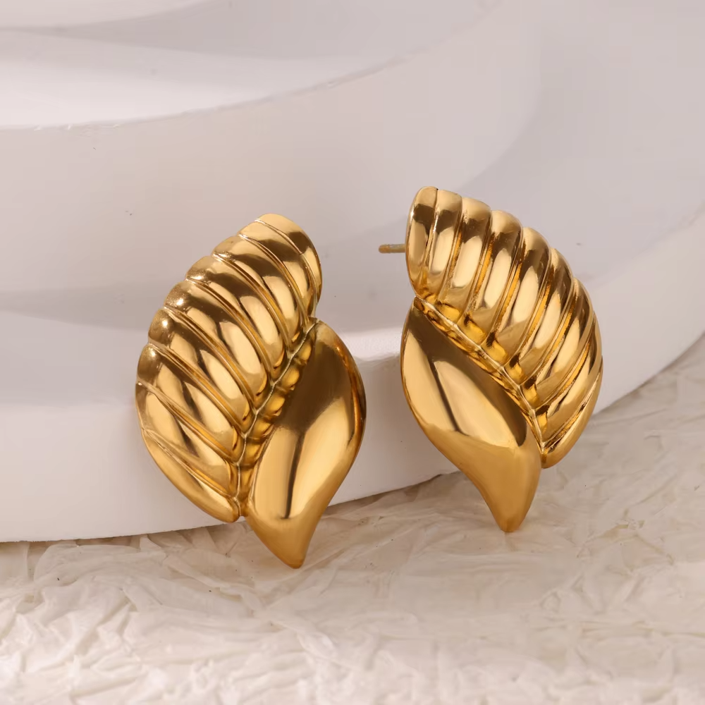 Geometric Flower Stainless Steel Earrings Women Sweet Sunflower Star Gold Color Ear Piercing Jewelry Wedding Accessories: Antique Silver Plated