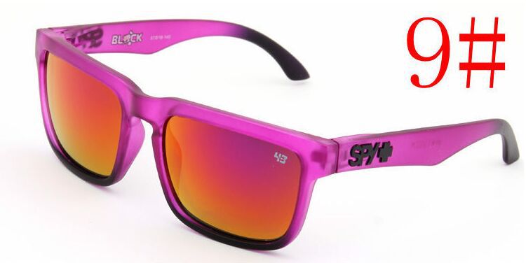 2183 Calssic Platz Sonnenbrille Männer Frauen Soprt draussen Bunte Jahrgang Sonnenbrille UV400: 9