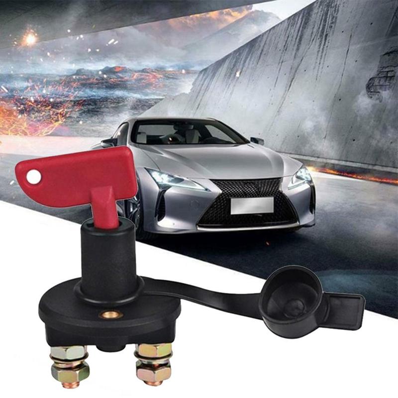 Car power switch battery main switch power supply cut-off switch car isolation switch car modification car truck power switch