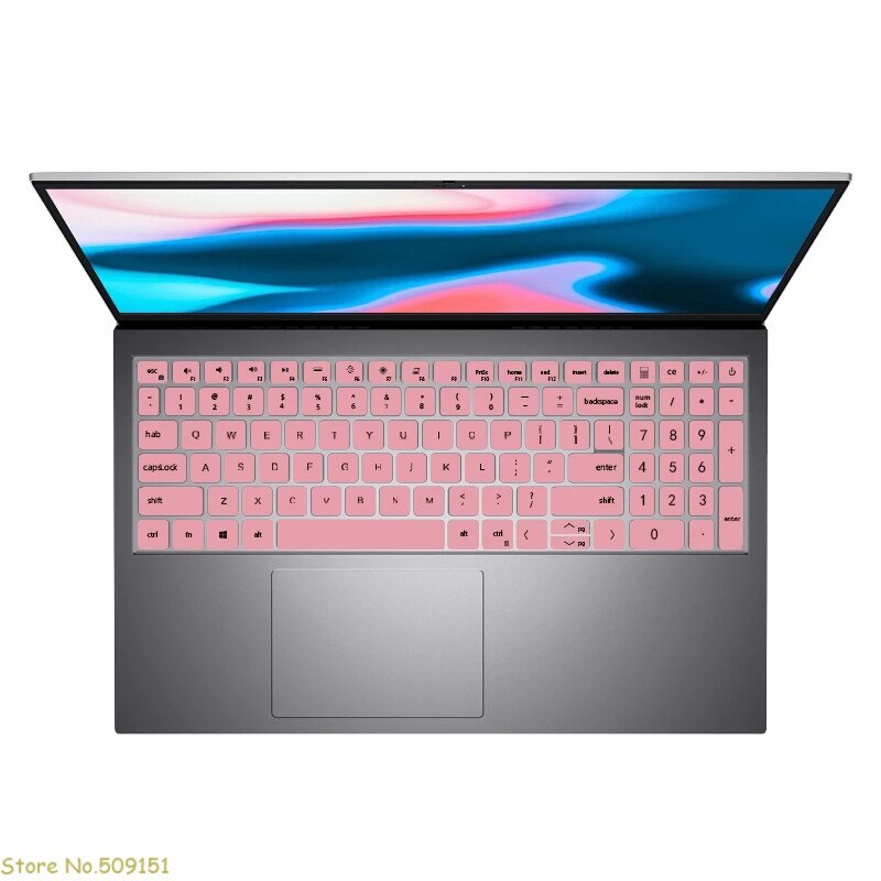 For Dell Inspiron 15 3000 3510 3511 3515 Inspiron 17 5000 7510 Dell Vostro 3510 3515 5510 5515 Laptop Keyboard Skin Cover