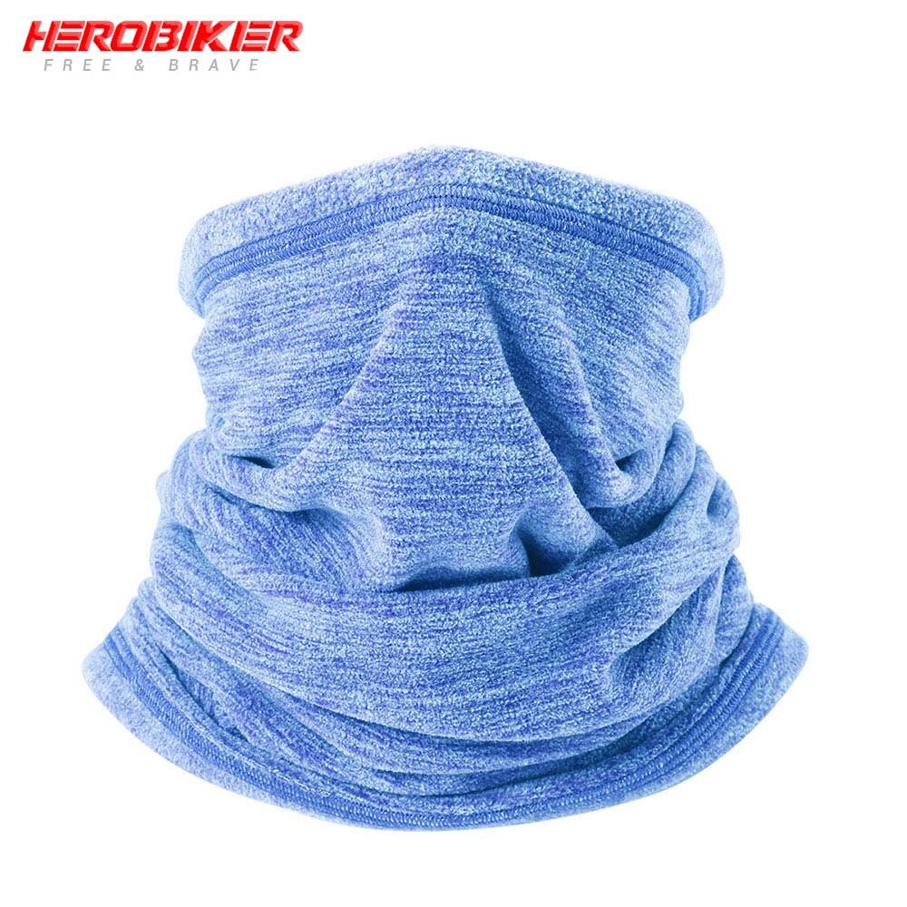 HEROBIKER – masque facial pour Moto, cagoule de Moto confortable, coupe-vent d'hiver, sport en plein air, chauffe-cou gris: AA-C-004