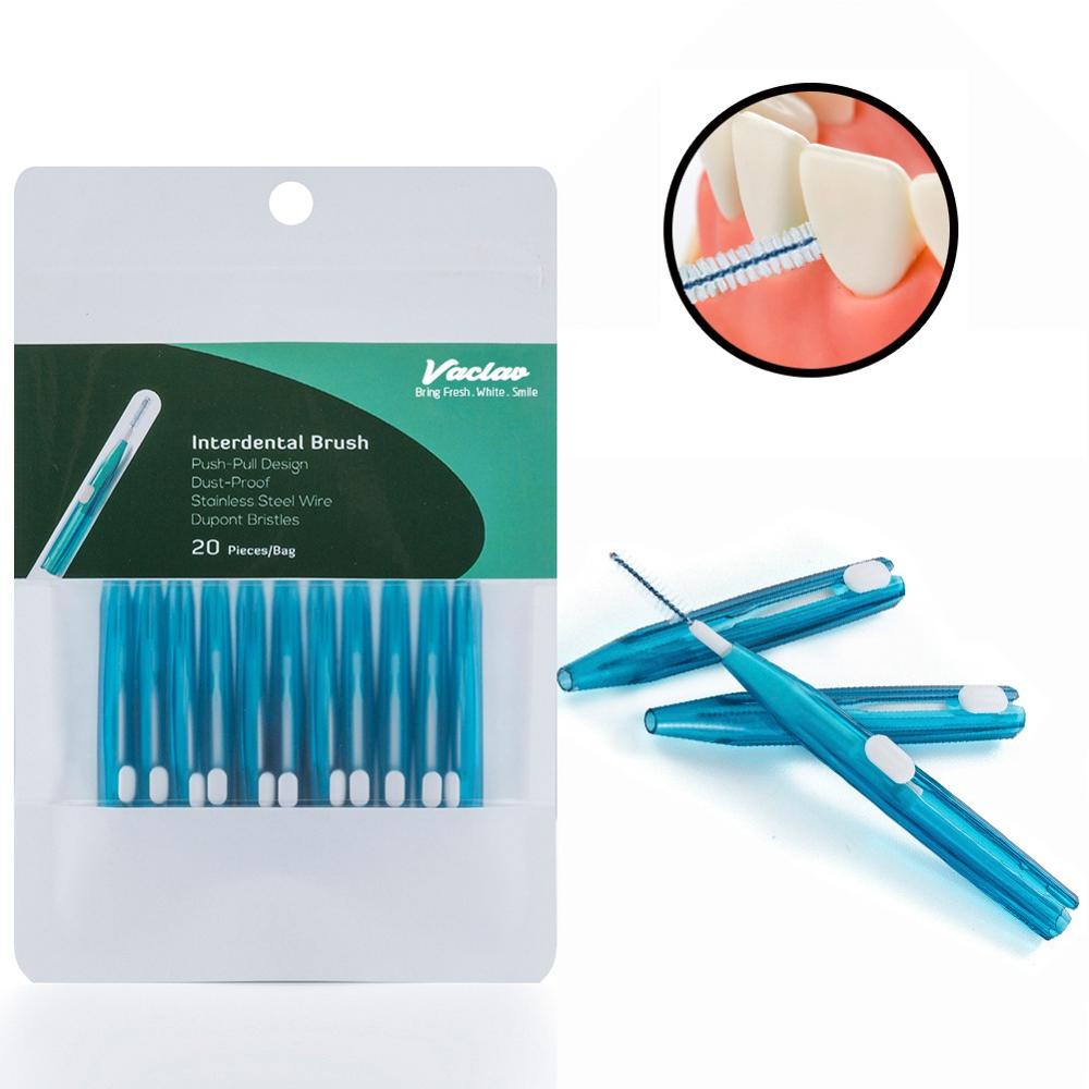 10/20pcs Interdental Brush Superfine Dental Floss Interdental Brush Teeth Stick Oral Hygiene