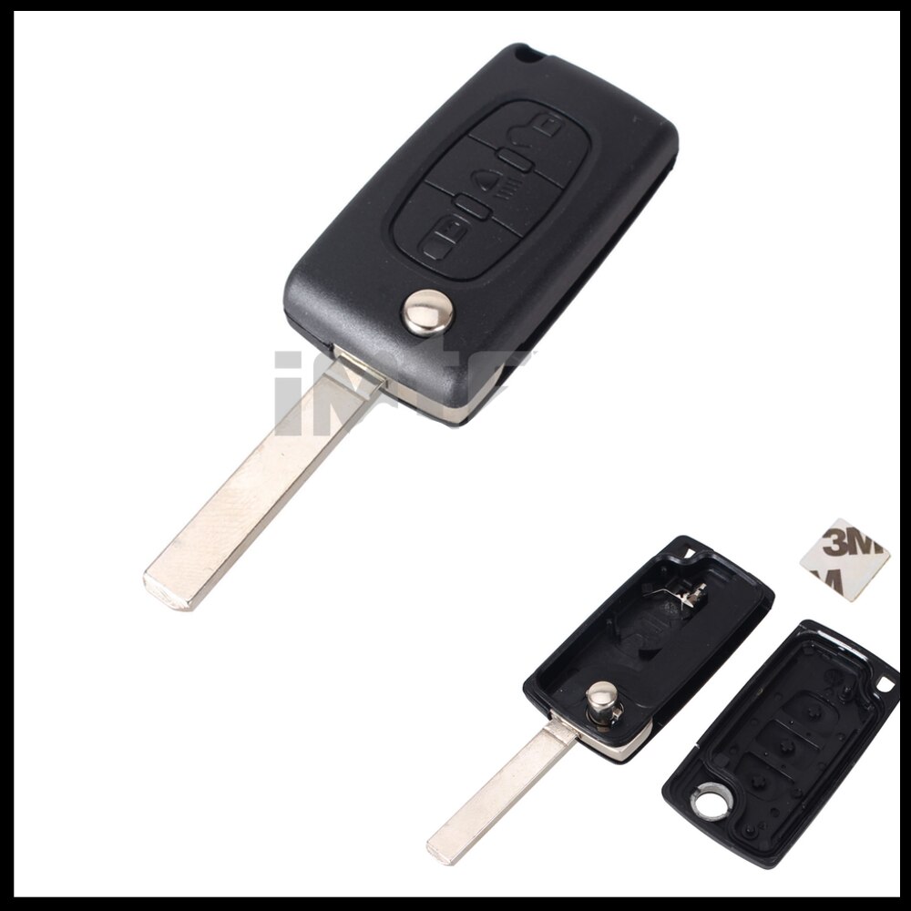 LLAVE MANDO CARCASA PARA CITROEN 3 BOTONES C4 C5 C6 C8 Xsara Picasso CE0536 VA2