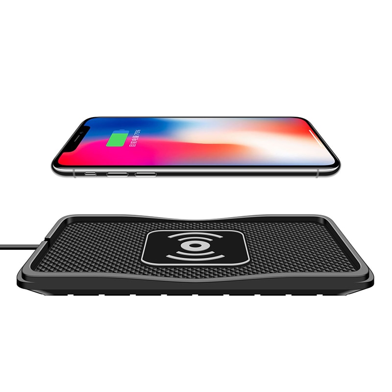 15W 10W 7.5W Autolader Qi Draadloze Oplader Draadloze Opladen Dock Pad Voor Samsung S9 Snelle Telefoon oplader Voor Iphone Xr 12 Mini