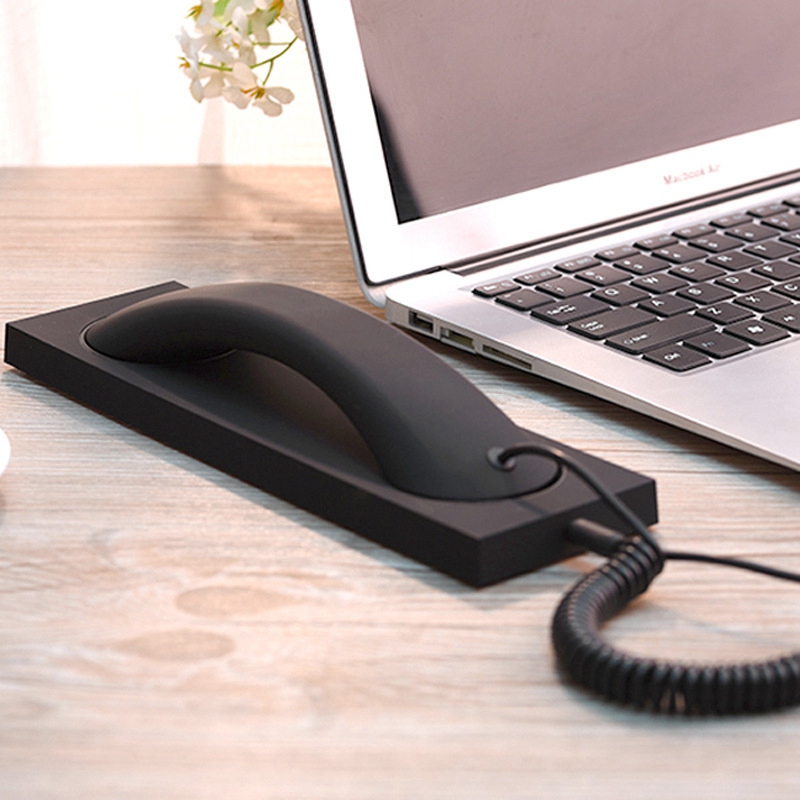 Festnetz telefon stil Smartphone Telefon Empfänger Zu Verhindern Strahlung retro Headset Festnetz Telefon Mikrofon