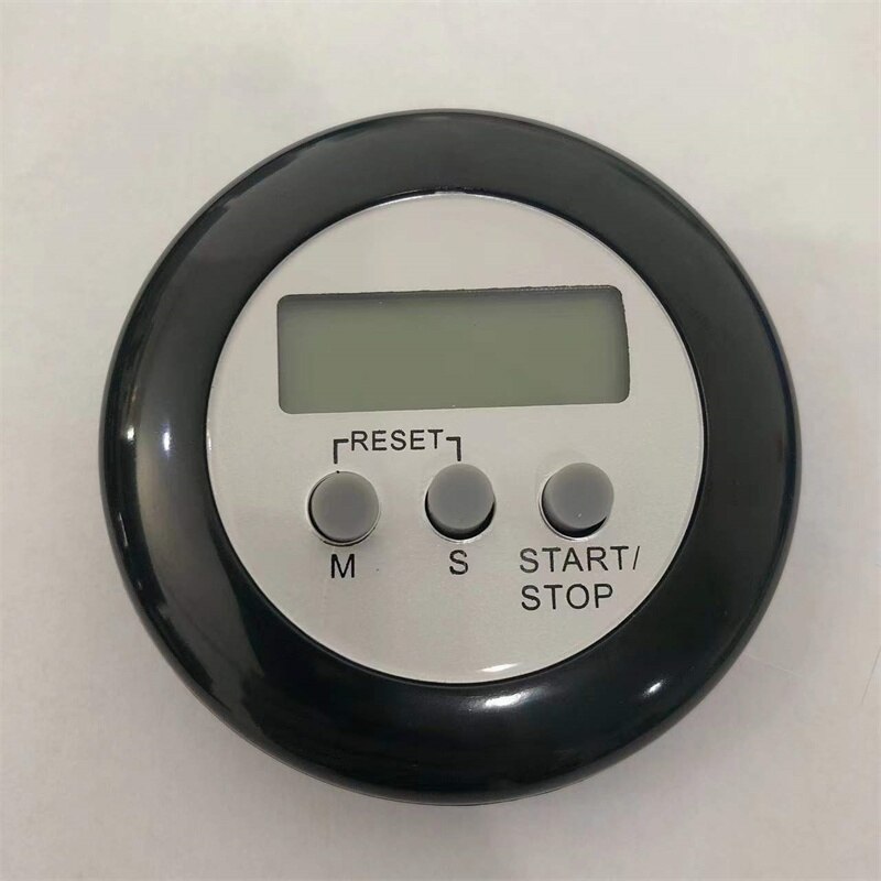 Five kinds of color Circular LCD digital kitchen countdown timer Cooking counter Reverse timer alarm clock magnetic