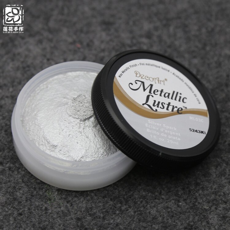 American metallic pigment rose gold pigment for various surfaces watercolor paint: 03