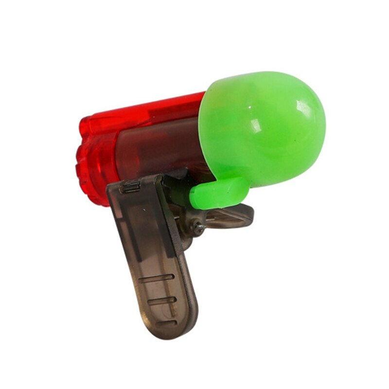 Outdoor Night Fishing Accessory Luminous Alarm LED Light Rod Tip Fish Indicator: A
