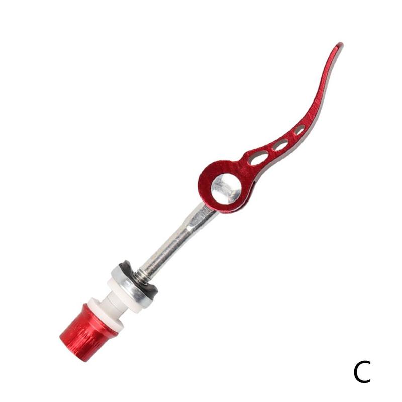 Bicycle Quick-Release Rack Mounting Accessories Mountain Size Full Tube Clamps Seat Seat Seat Tube Bike Clamps Locks: red