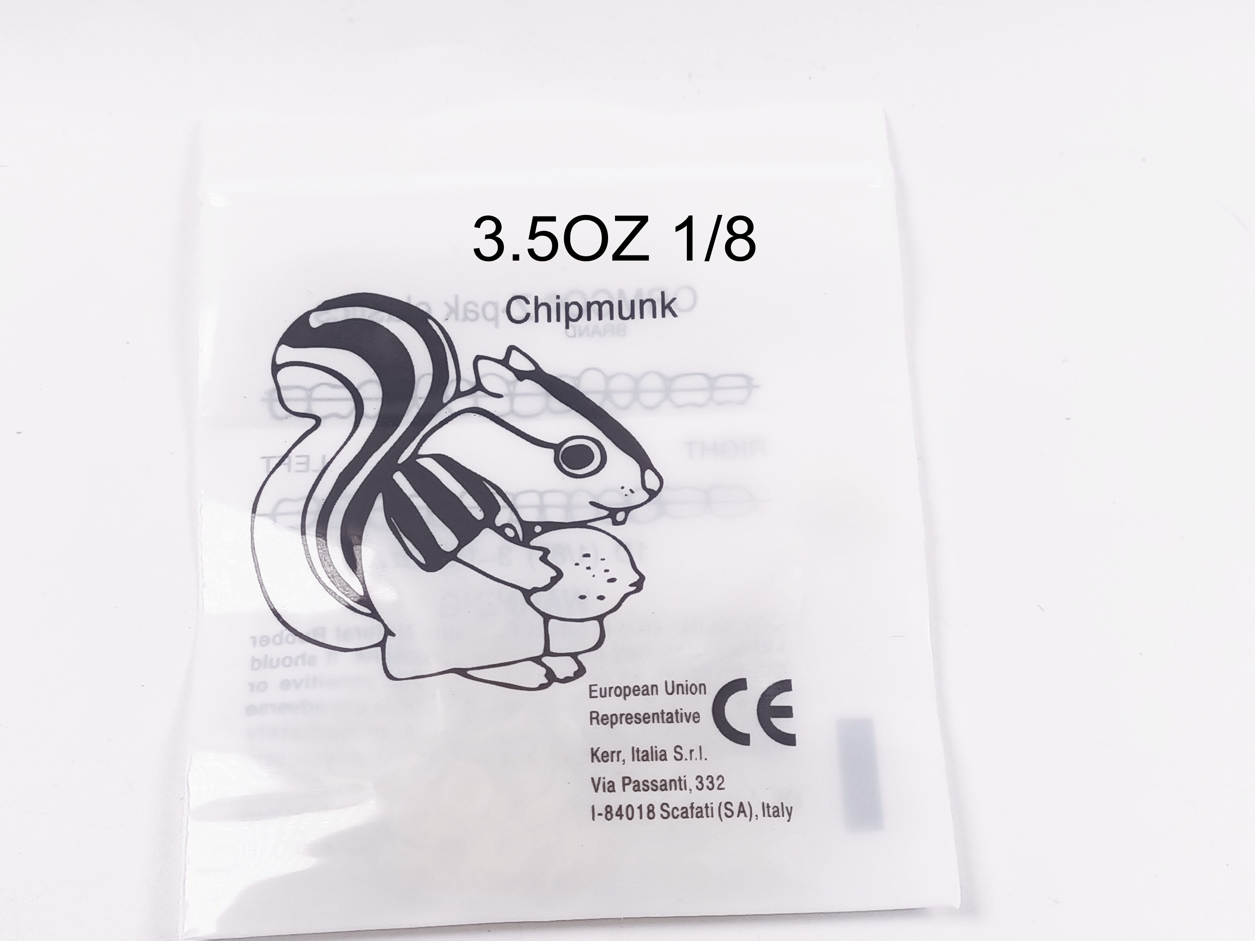 ORMCO Zoo Dental Gummi Bands Kieferorthopädische Gummi Ketten Krawatten 3,5 UNZEN 1/8 3/16 1/4 5/16 3/8: Chipmunk X1000