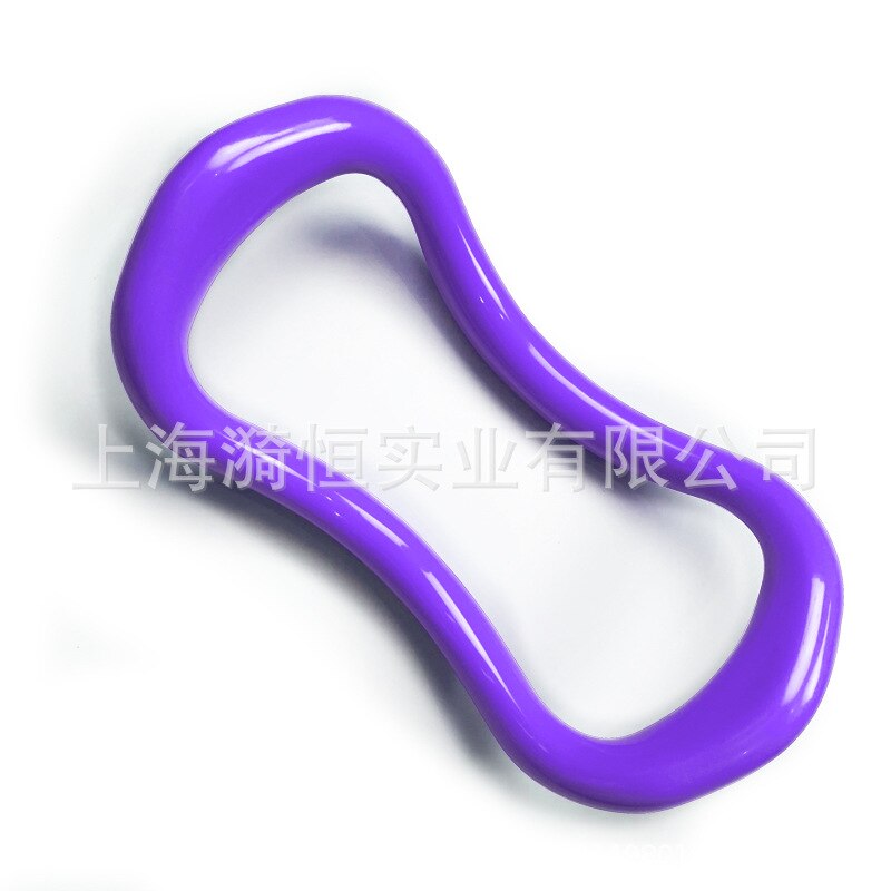Yoga Cirkel Schouder Stretch Yoga Ring Pilates Workout Ring Loop Taille Vorm Pilates Bodybuilding Gym Thuis Training Accessoires: Paars