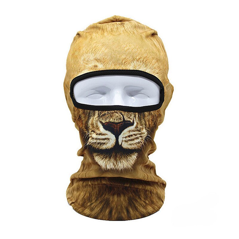 3D Dier Outdoor Ski Maskers Bike Cyling Mutsen Winter Wind Stopper Gezicht Hoeden FW123: D