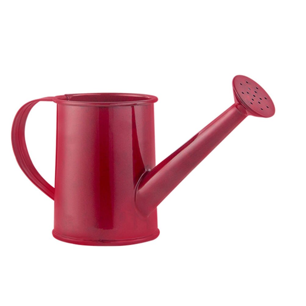 Pot Iron Watering Can Portable Watering Kettle Watering Pot Gardening Tool for Office Garden Balcony