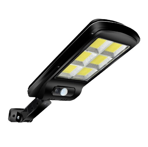 LED Solar Motion Sensor Wall Light Outdoor Street Light With Remote Control Waterproof Garden Street Light Adjustable Brightness: 6 sides